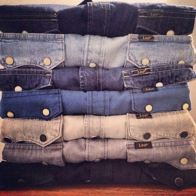 LOT of  L/L/W Shirt Denim Branded  "Vintage & Retro"