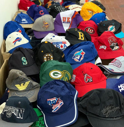 LOT of Vintage Branded CAPS