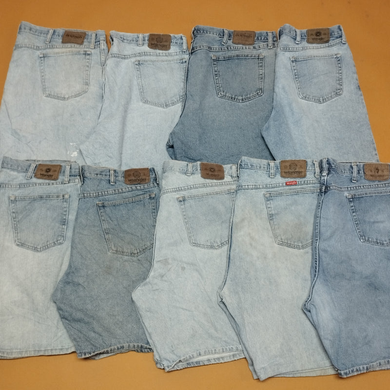 LOTs of Vintage WRANGLER Denim Bermuda "Grade B"