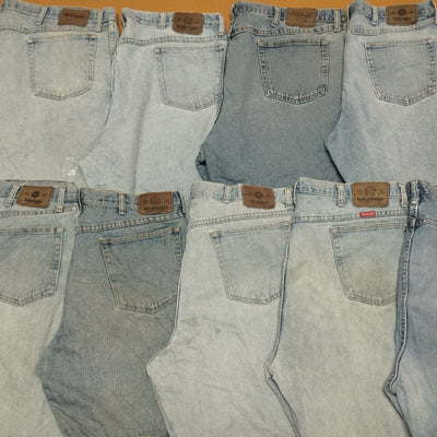 LOTs of Vintage WRANGLER Denim Bermuda "Grade B"