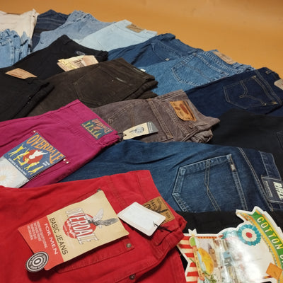 LOT OF Vintage Denim Jeans Unbranded Mix