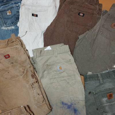 LOT of Workwear Jeans (Carhartt/Dickies) Grado B