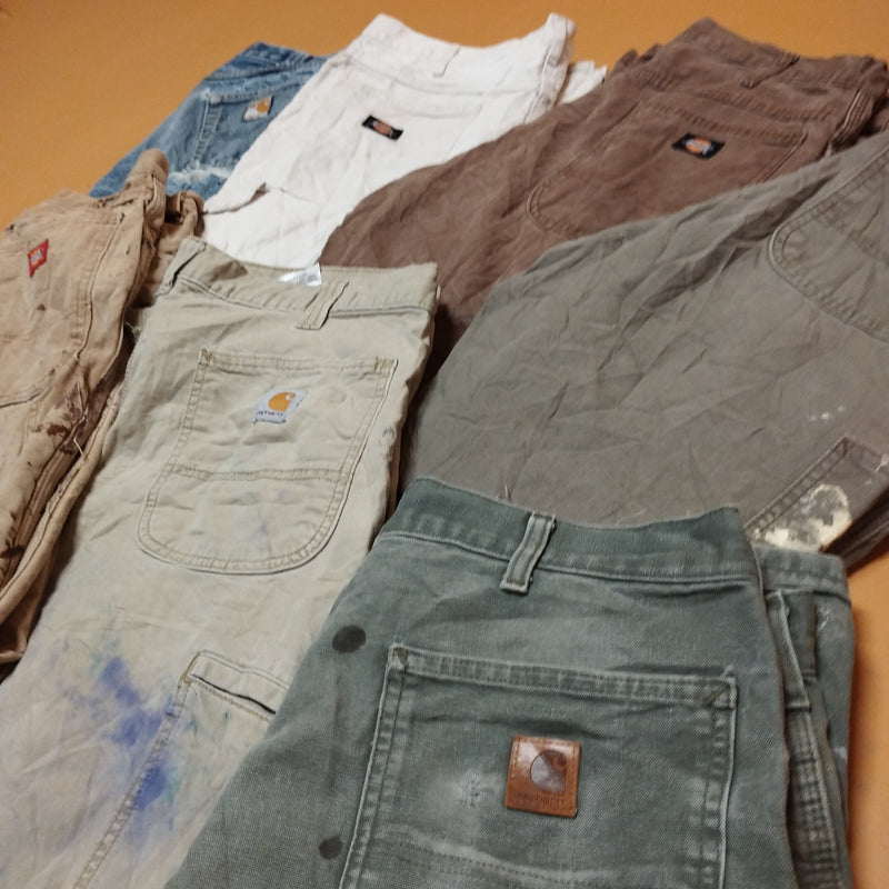 LOT of Workwear Jeans (Carhartt/Dickies) Grado B