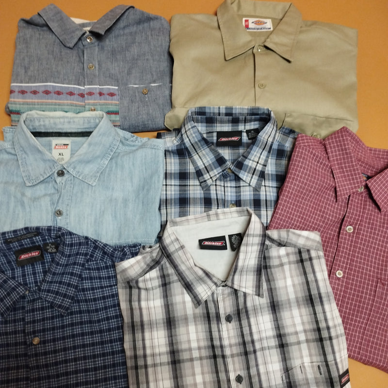 LOT of  Shirts WORKWEAR Branded Long&short Sleeves