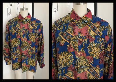 LOT of Patterned (Crazy/Barroco) Shirts Long&Short Sleeves