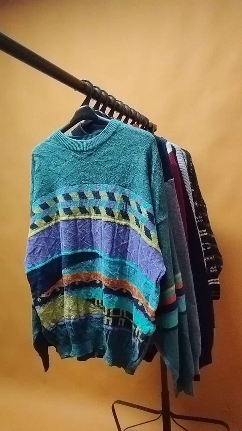 LOTs of  Knitwear GrandPa/ Patterned Style "Pure Vintage"