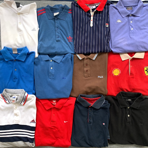 LOT of Sport Brand Polo T-Shirts Vintage & Retro