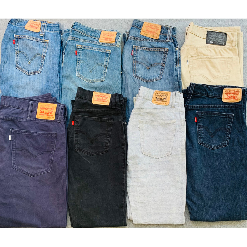 LOT OF Vintage Levi's Jeans Mixed (All Fabric) – GRADO A VINTAGE WHOLESALE