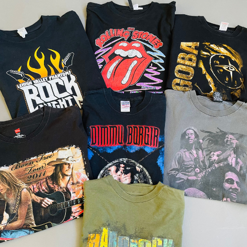 LOTs of Band & Rock T-Shirts Vintage & Retro